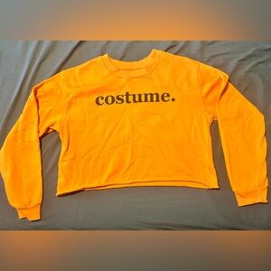 Halloween Cropped sweatshirt